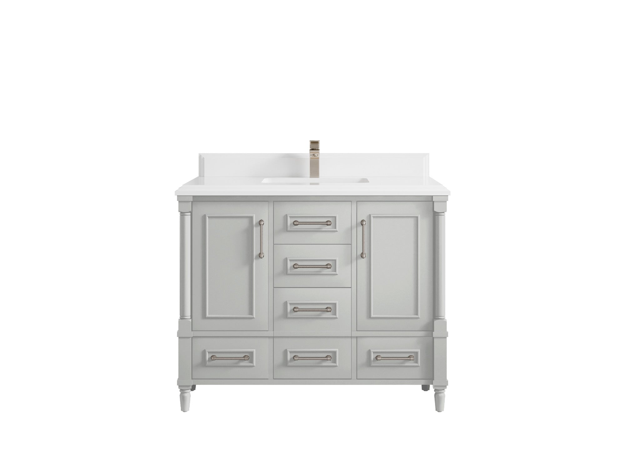 Aberdeen 42 in. W x 22 in. D Single Sink Bathroom Vanity - Willow Bath and Vanity