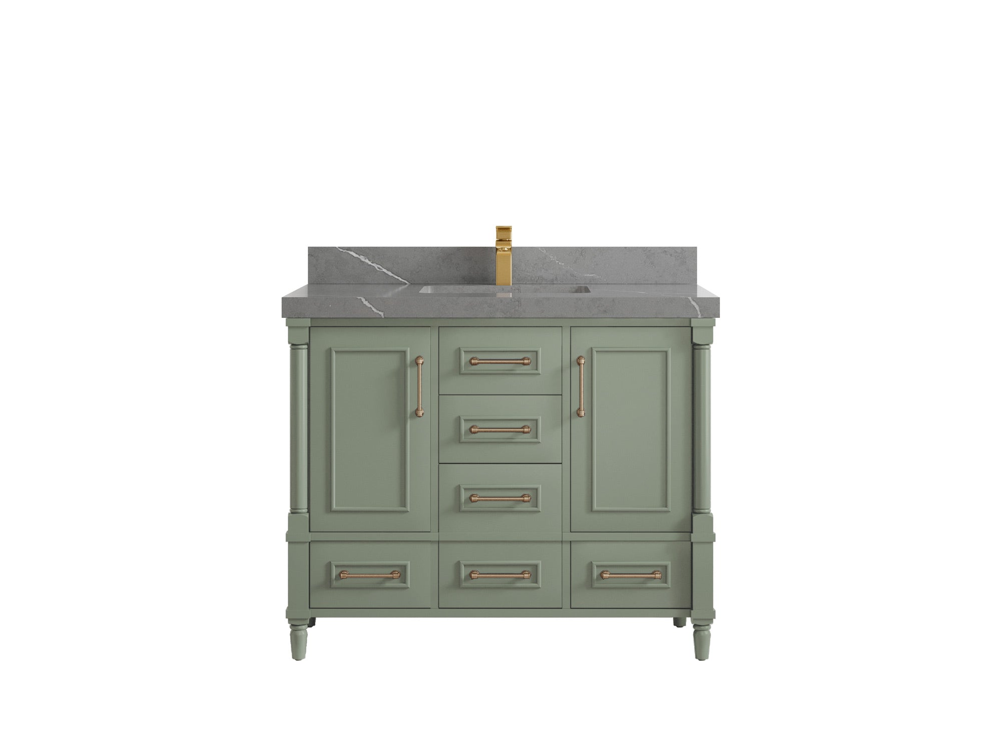 Aberdeen 42 in. W x 22 in. D Single Sink Bathroom Vanity - Willow Bath and Vanity