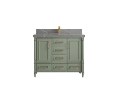 Aberdeen 42 in. W x 22 in. D Single Sink Bathroom Vanity - Willow Bath and Vanity