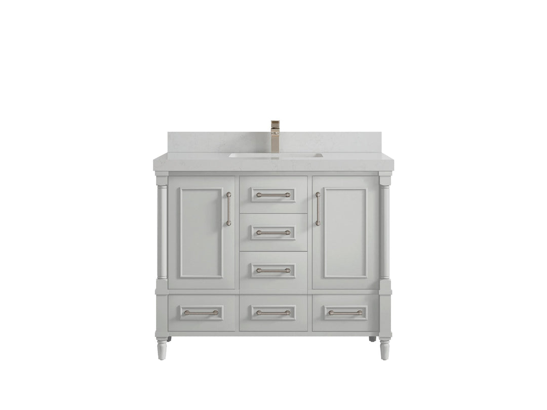 Aberdeen 42 in. W x 22 in. D Single Sink Bathroom Vanity - Willow Bath and Vanity