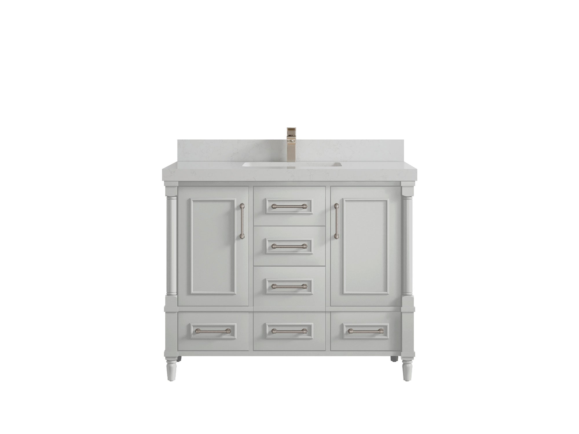 Aberdeen 42 in. W x 22 in. D Single Sink Bathroom Vanity - Willow Bath and Vanity