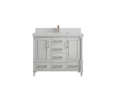 Aberdeen 42 in. W x 22 in. D Single Sink Bathroom Vanity - Willow Bath and Vanity