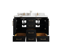Aberdeen 48 in. W x 22 in. D Double Sink Bathroom Vanity - photo 2