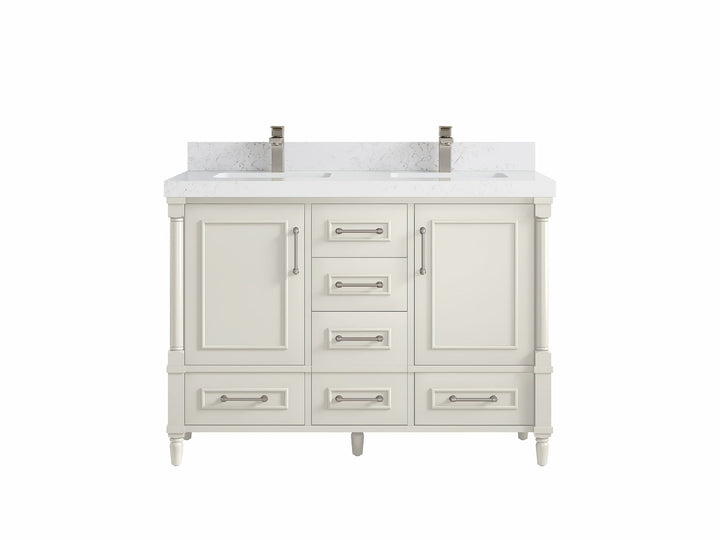 Aberdeen 48 in. W x 22 in. D Double Sink Bathroom Vanity - photo 14