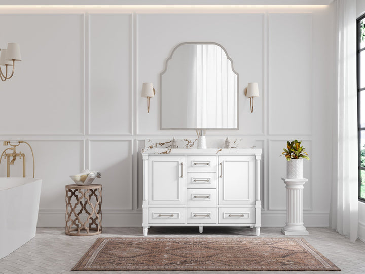 Aberdeen 48 in. W x 22 in. D Double Sink Bathroom Vanity - photo 4