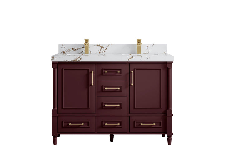 Aberdeen 48 in. W x 22 in. D Double Sink Bathroom Vanity - photo 18