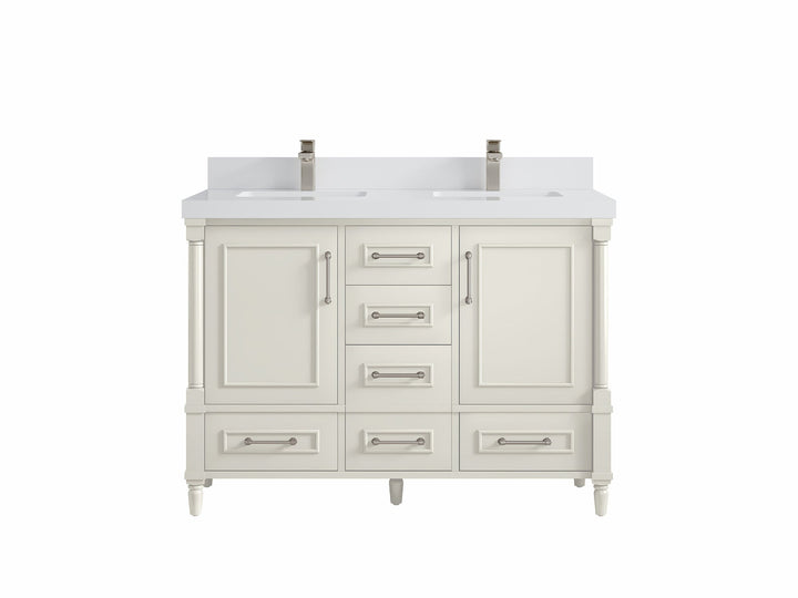 Aberdeen 48 in. W x 22 in. D Double Sink Bathroom Vanity - photo 18