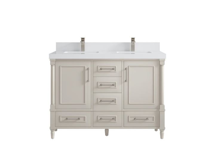 Aberdeen 48 in. W x 22 in. D Double Sink Bathroom Vanity - photo 15