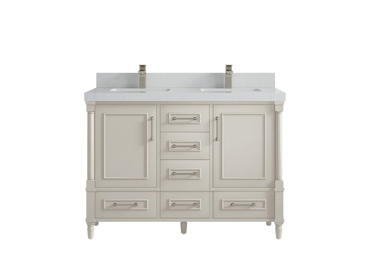 Aberdeen 48 in. W x 22 in. D Double Sink Bathroom Vanity - photo 9