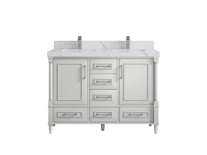 Aberdeen 48 in. W x 22 in. D Double Sink Bathroom Vanity - photo 8