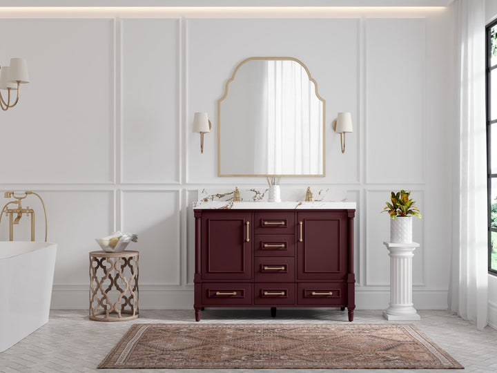 Aberdeen 48 in. W x 22 in. D Double Sink Bathroom Vanity - photo 4