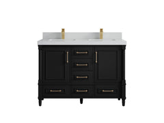 Aberdeen 48 in. W x 22 in. D Double Sink Bathroom Vanity - photo 8