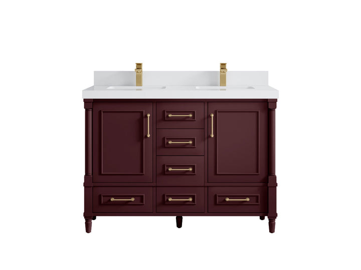 Aberdeen 48 in. W x 22 in. D Double Sink Bathroom Vanity - photo 16