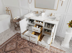 Aberdeen 48 in. W x 22 in. D Double Sink Bathroom Vanity - photo 3