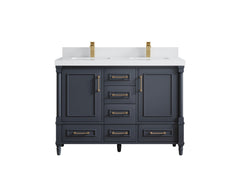 Aberdeen 48 in. W x 22 in. D Double Sink Bathroom Vanity - photo 14