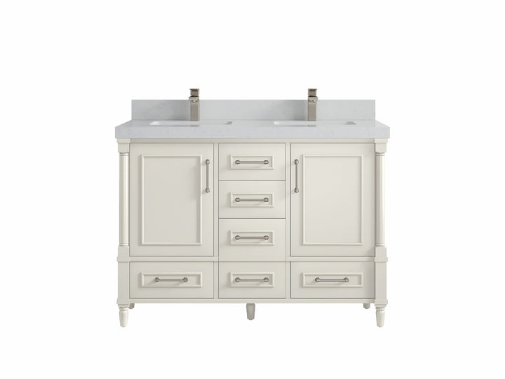 Aberdeen 48 in. W x 22 in. D Double Sink Bathroom Vanity - photo 12