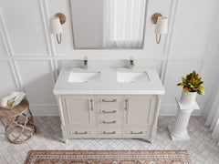 Aberdeen 48 in. W x 22 in. D Double Sink Bathroom Vanity - photo 6
