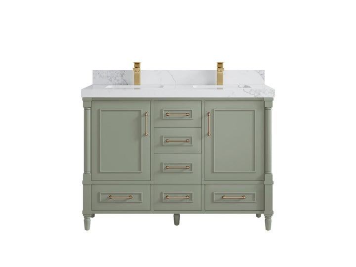 Aberdeen 48 in. W x 22 in. D Double Sink Bathroom Vanity - photo 10
