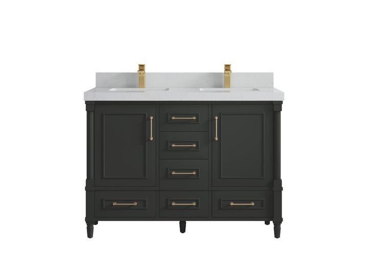Aberdeen 48 in. W x 22 in. D Double Sink Bathroom Vanity - photo 8
