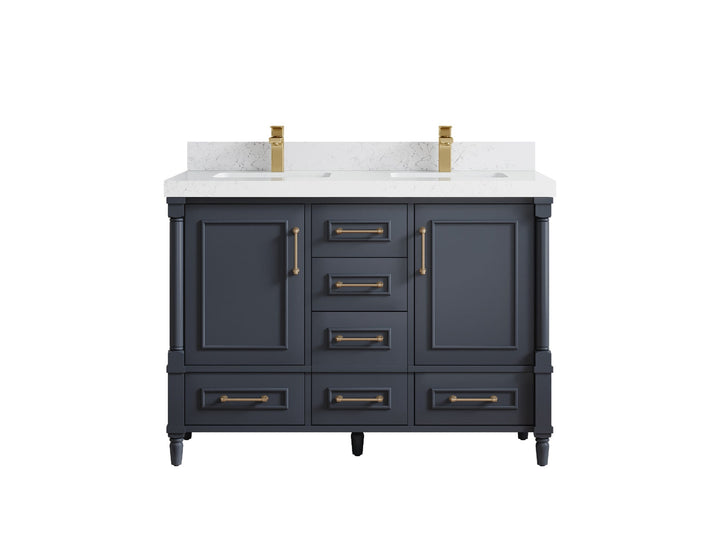 Aberdeen 48 in. W x 22 in. D Double Sink Bathroom Vanity - photo 14