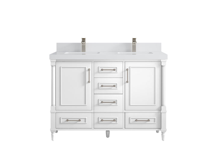 Aberdeen 48 in. W x 22 in. D Double Sink Bathroom Vanity - photo 14