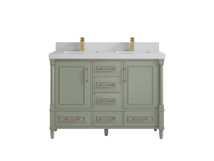 Aberdeen 48 in. W x 22 in. D Double Sink Bathroom Vanity - photo 12