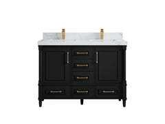 Aberdeen 48 in. W x 22 in. D Double Sink Bathroom Vanity - photo 12