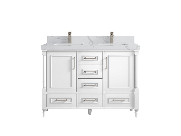 Aberdeen 48 in. W x 22 in. D Double Sink Bathroom Vanity - photo 8