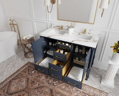 Aberdeen 48 in. W x 22 in. D Double Sink Bathroom Vanity - photo 3