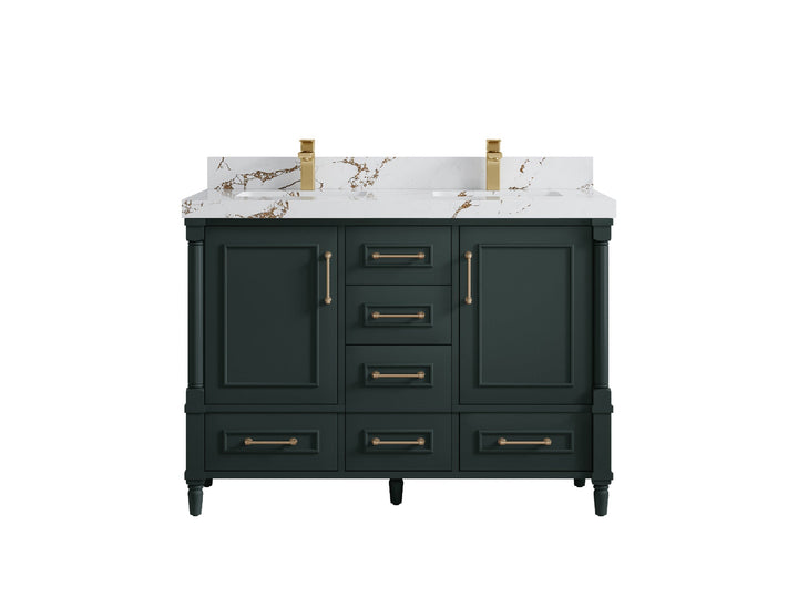 Aberdeen 48 in. W x 22 in. D Double Sink Bathroom Vanity - photo 16