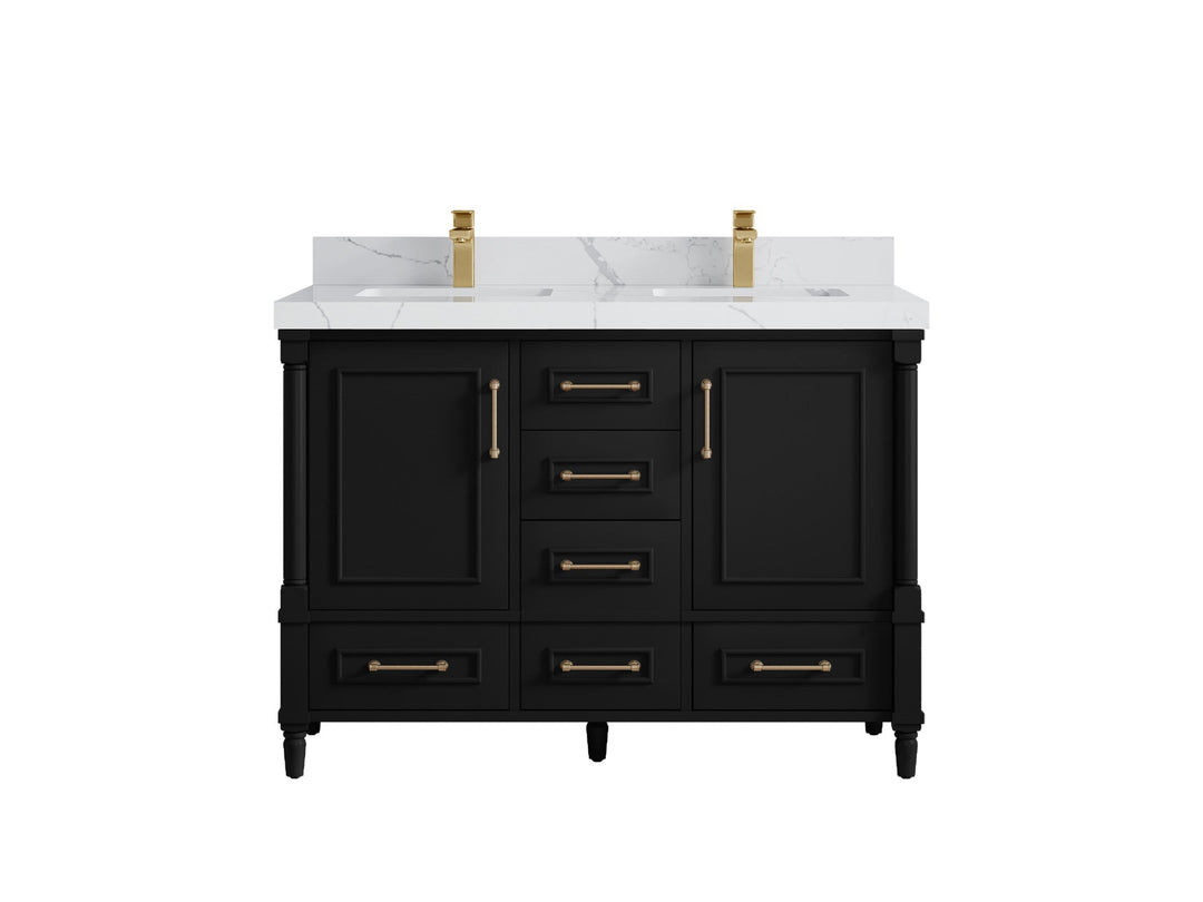 Aberdeen 48 in. W x 22 in. D Double Sink Bathroom Vanity | 
              
                Black
                
                  
             - ABD-CAB-BLK-47D - photo №10