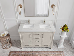 Aberdeen 48 in. W x 22 in. D Double Sink Bathroom Vanity - photo 10