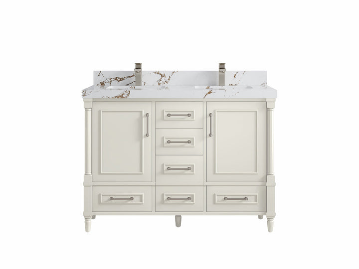 Aberdeen 48 in. W x 22 in. D Double Sink Bathroom Vanity - photo 16