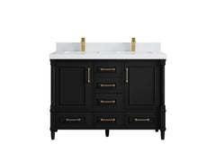 Aberdeen 48 in. W x 22 in. D Double Sink Bathroom Vanity - photo 14