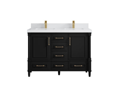 Aberdeen 48 in. W x 22 in. D Double Sink Bathroom Vanity - Willow Bath and Vanity