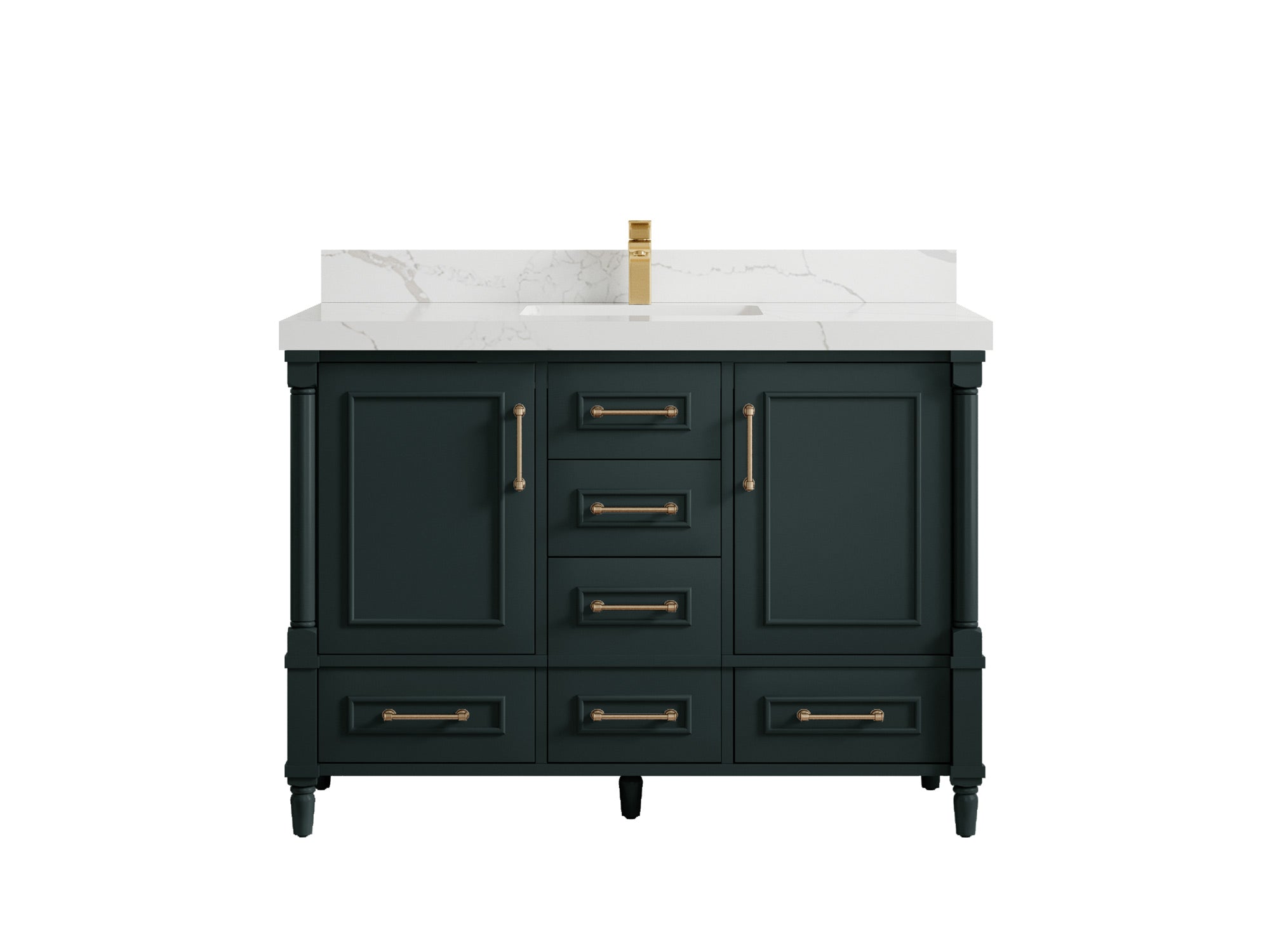 Aberdeen 48 in. W x 22 in. D Single Sink Bathroom Vanity - Willow Bath and Vanity