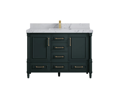 Aberdeen 48 in. W x 22 in. D Single Sink Bathroom Vanity - Willow Bath and Vanity