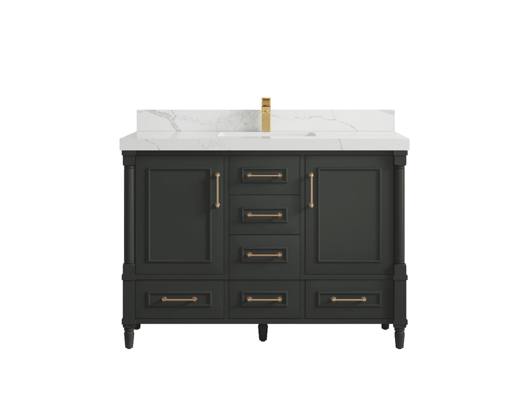 Aberdeen 48 in. W x 22 in. D Single Sink Bathroom Vanity - Willow Bath and Vanity
