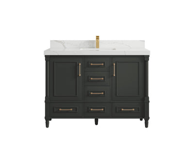 Aberdeen 48 in. W x 22 in. D Single Sink Bathroom Vanity - Willow Bath and Vanity