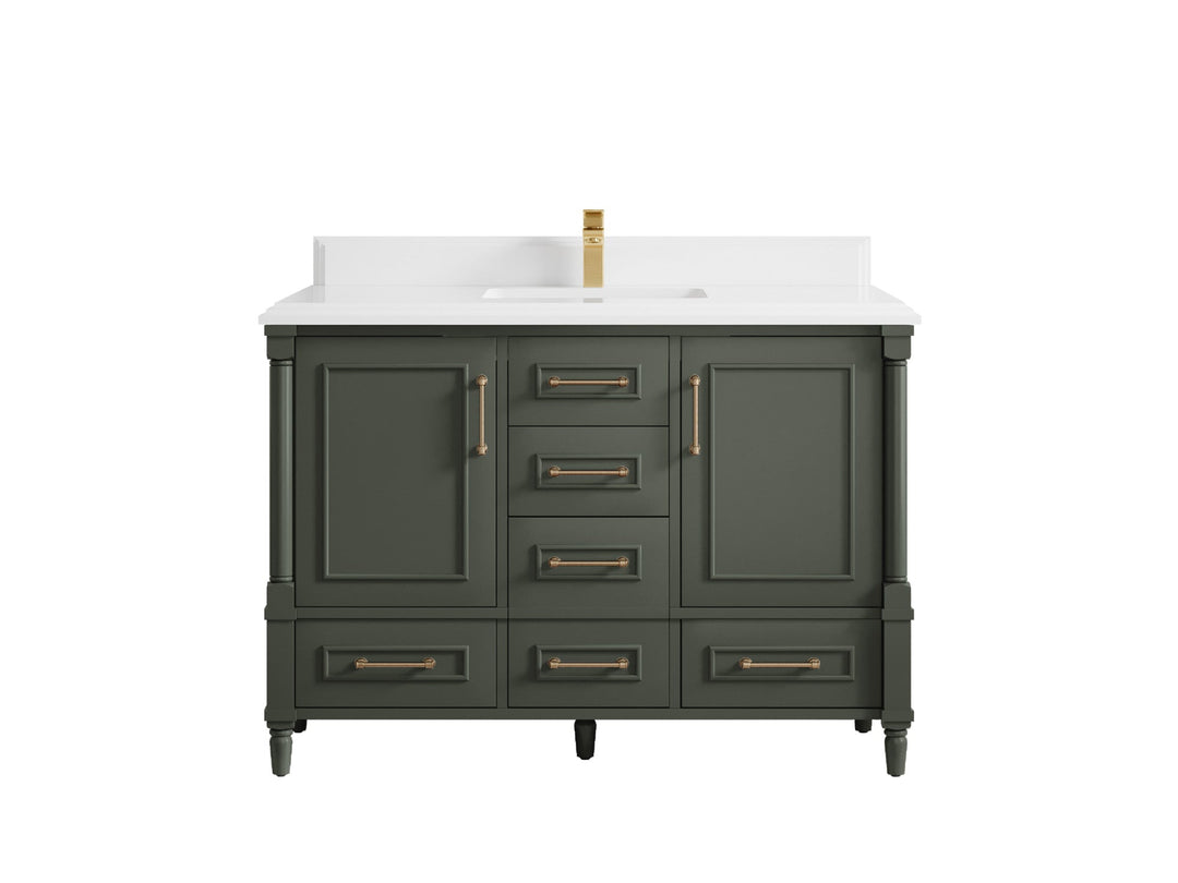 Aberdeen 48 in. W x 22 in. D Single Sink Bathroom Vanity - Willow Bath and Vanity