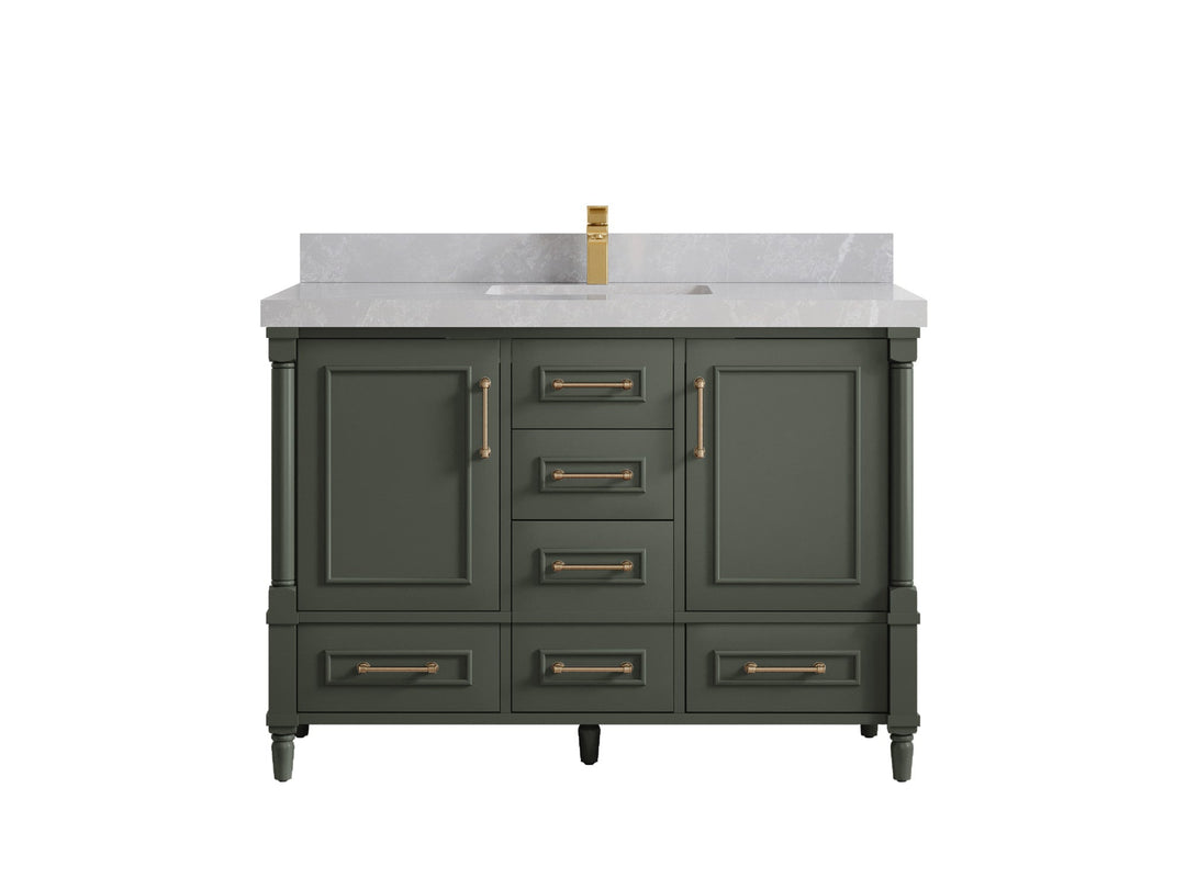 Aberdeen 48 in. W x 22 in. D Single Sink Bathroom Vanity - Willow Bath and Vanity