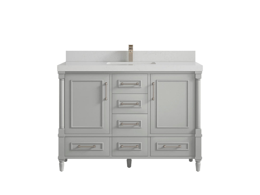Aberdeen 48 in. W x 22 in. D Single Sink Bathroom Vanity - Willow Bath and Vanity