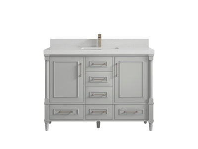 Aberdeen 48 in. W x 22 in. D Single Sink Bathroom Vanity - Willow Bath and Vanity