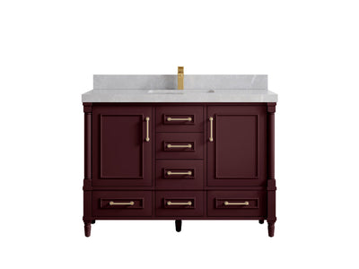 Aberdeen 48 in. W x 22 in. D Single Sink Bathroom Vanity - Willow Bath and Vanity