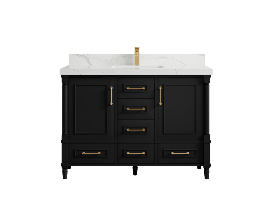 Aberdeen 48 in. W x 22 in. D Single Sink Bathroom Vanity - Willow Bath and Vanity