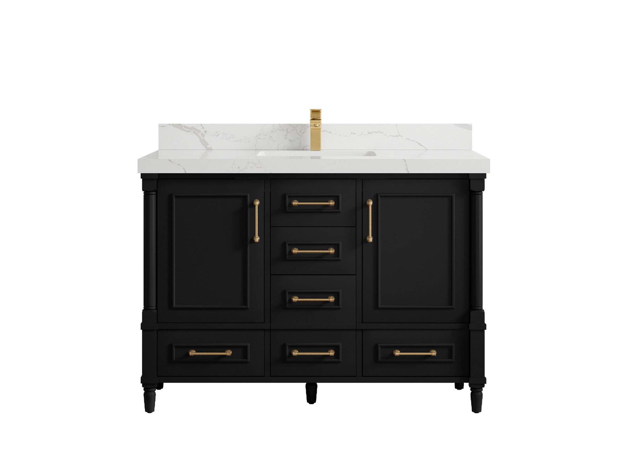 Aberdeen 48 in. W x 22 in. D Single Sink Bathroom Vanity - Willow Bath and Vanity
