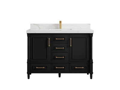 Aberdeen 48 in. W x 22 in. D Single Sink Bathroom Vanity - Willow Bath and Vanity