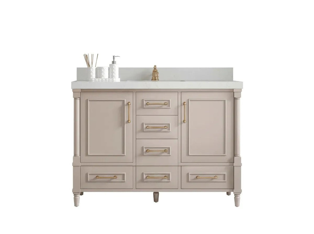 Aberdeen 48 in. W x 22 in. D Single Sink Bathroom Vanity | 
              
                Pink
                
                  
             - ABD_PNK_FR_CAR_48S - photo №1