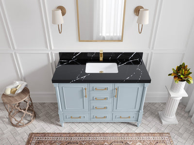 Aberdeen 48 in. W x 22 in. D Single Sink Bathroom Vanity - Willow Bath and Vanity