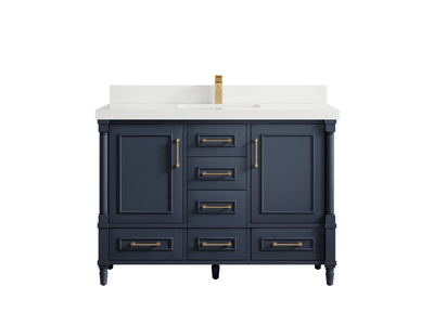 Aberdeen 48 in. W x 22 in. D Single Sink Bathroom Vanity - Willow Bath and Vanity